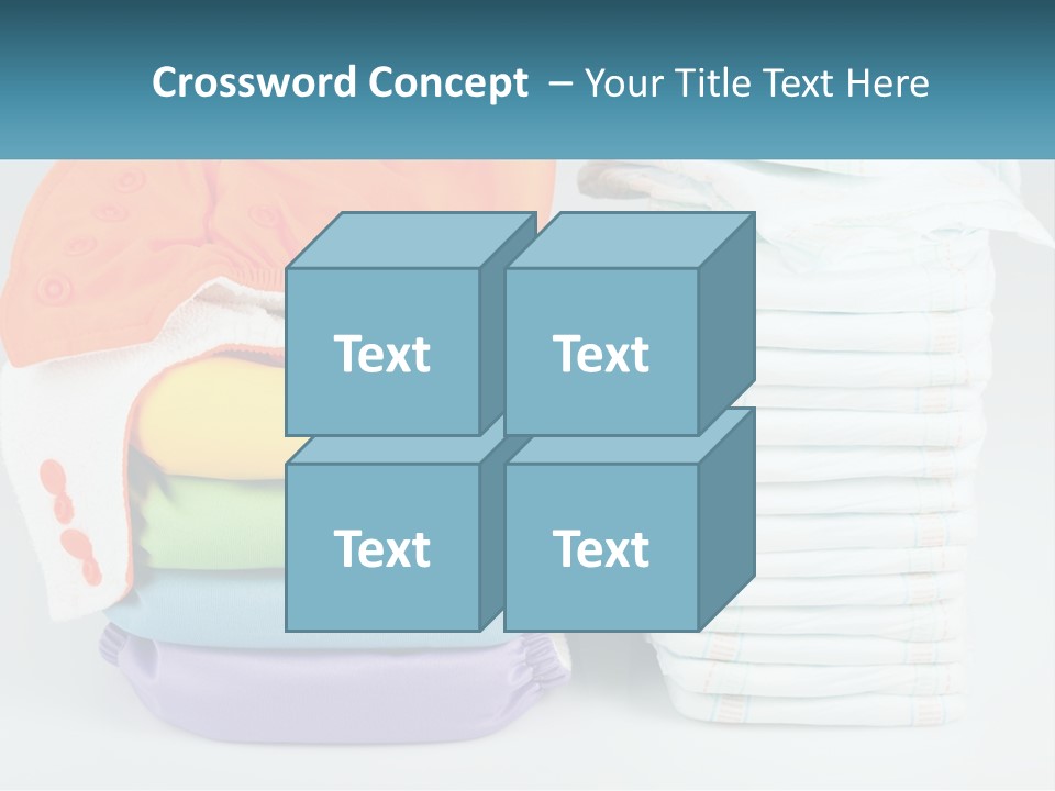 Clothes Stacked PowerPoint Template