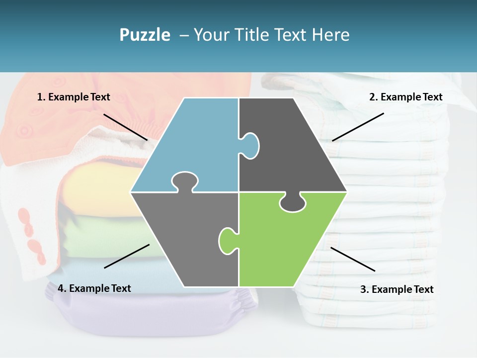 Clothes Stacked PowerPoint Template