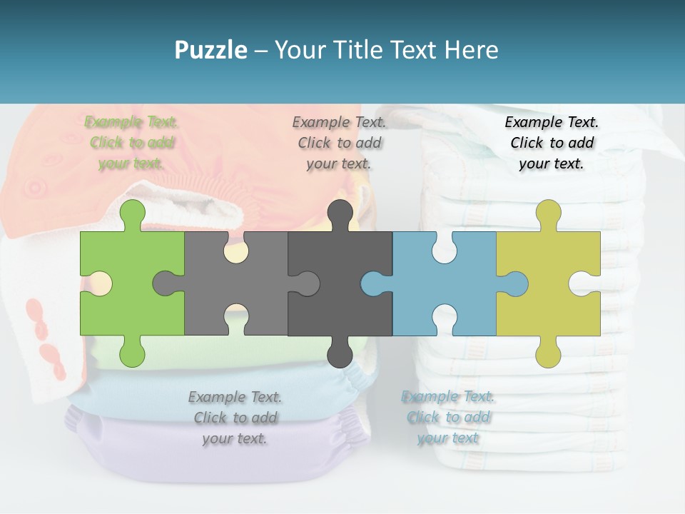 Clothes Stacked PowerPoint Template