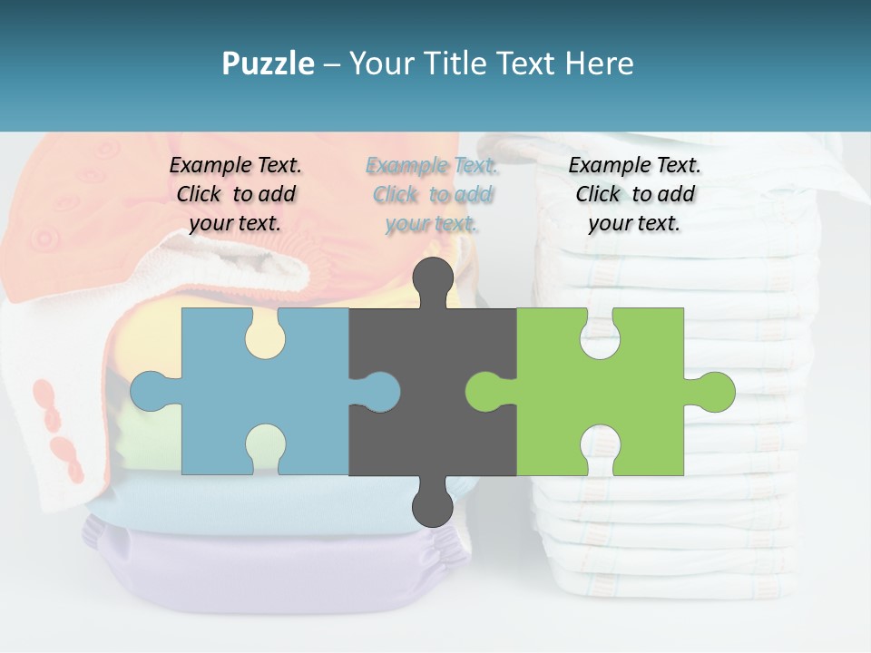 Clothes Stacked PowerPoint Template