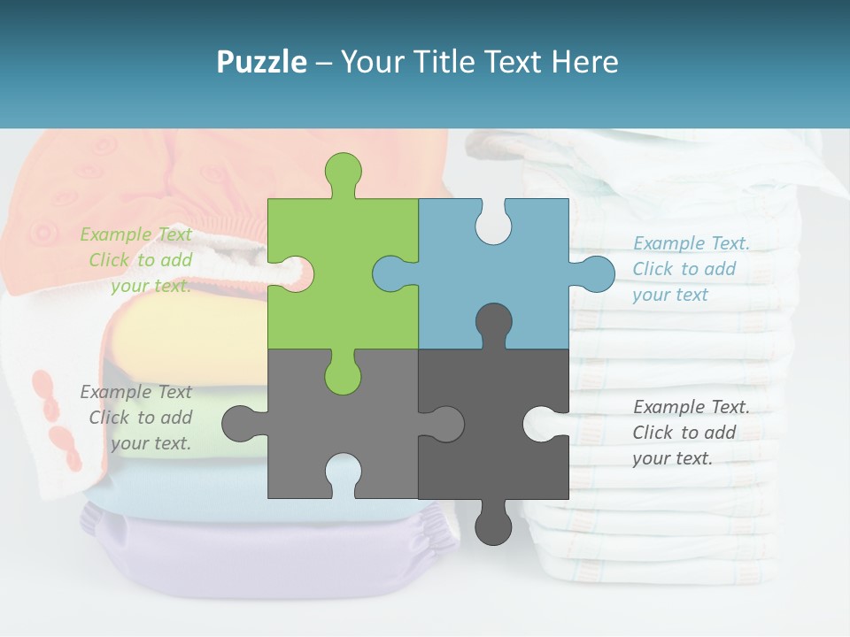 Clothes Stacked PowerPoint Template