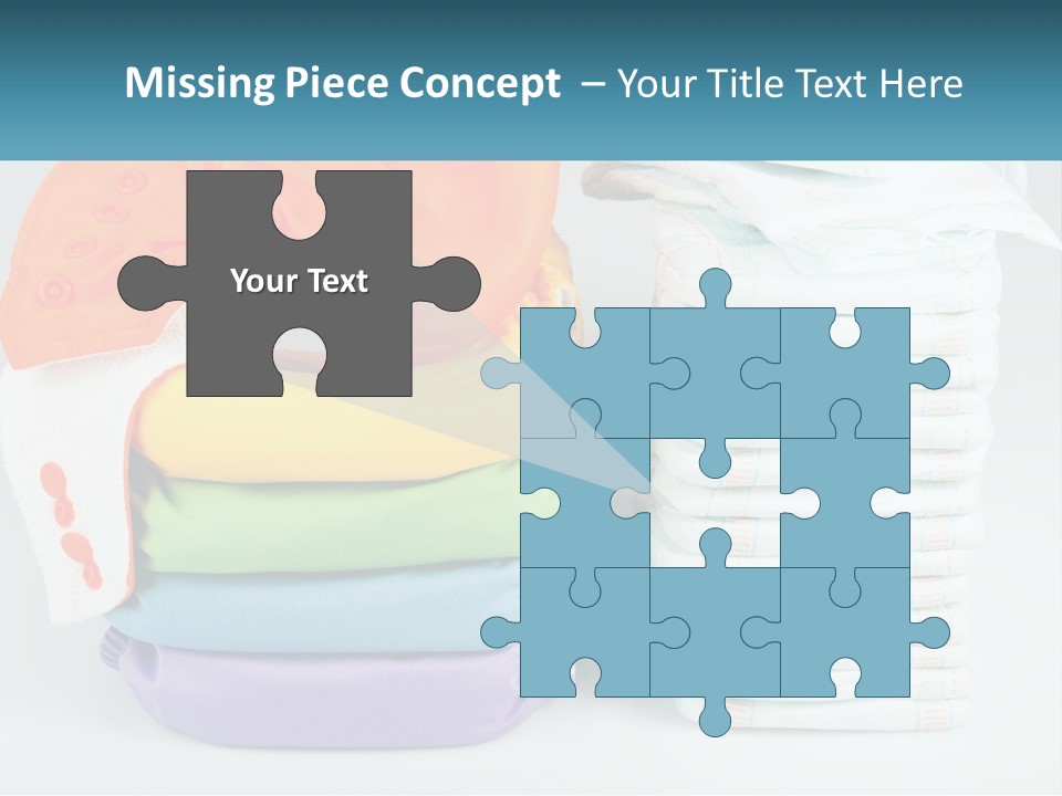 Clothes Stacked PowerPoint Template