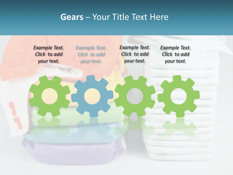 Clothes Stacked PowerPoint Template