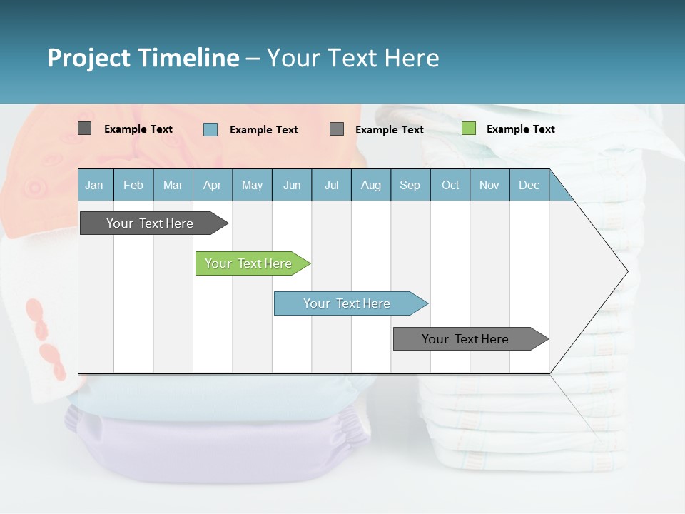Clothes Stacked PowerPoint Template