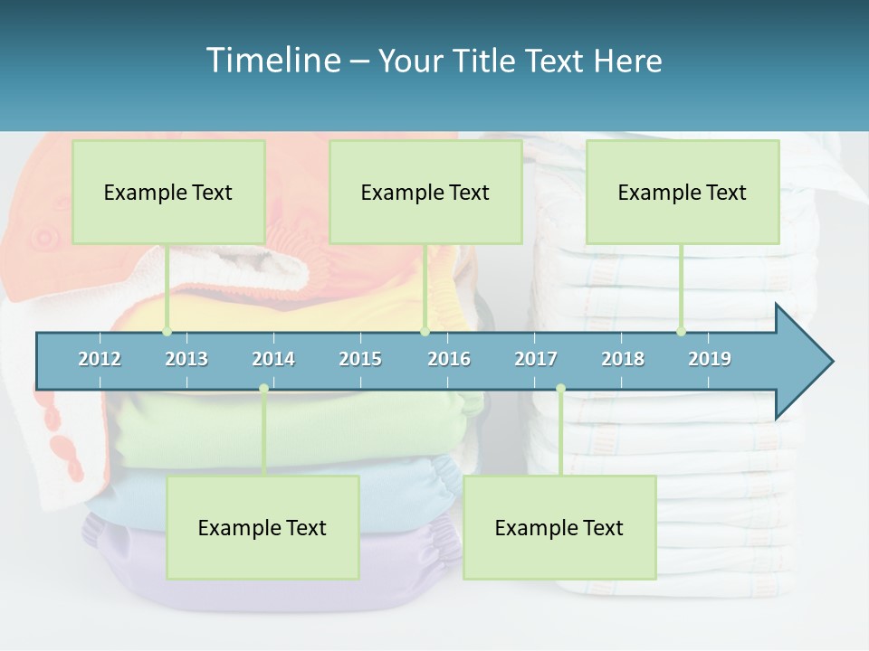 Clothes Stacked PowerPoint Template