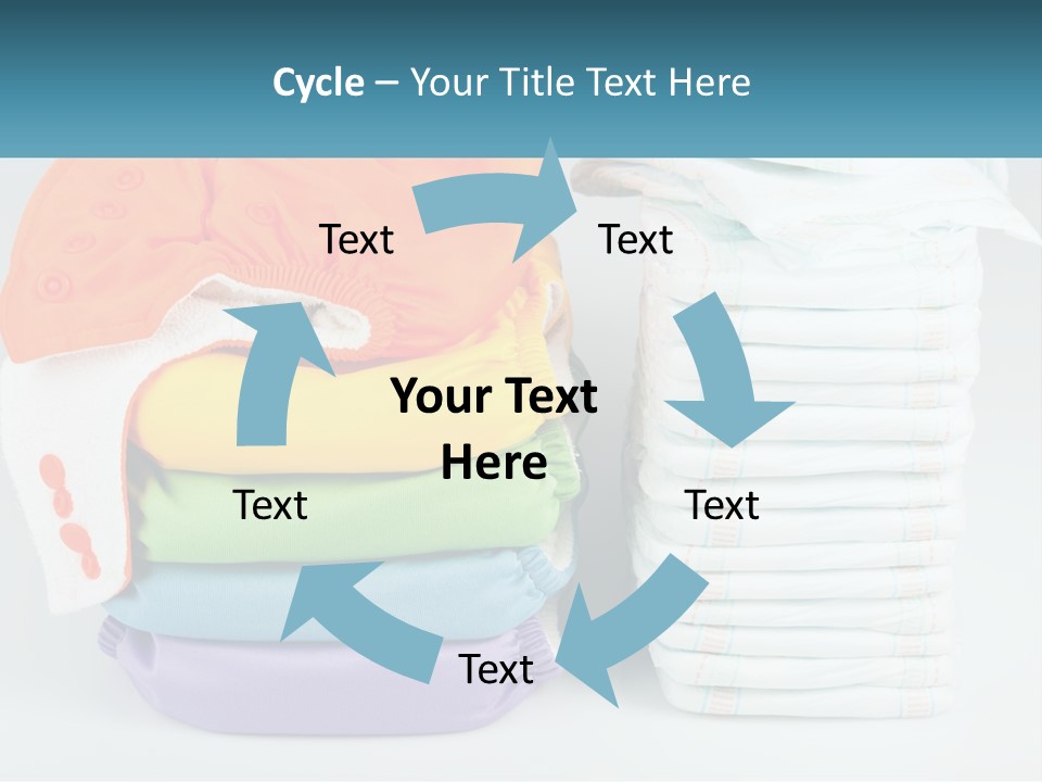 Clothes Stacked PowerPoint Template