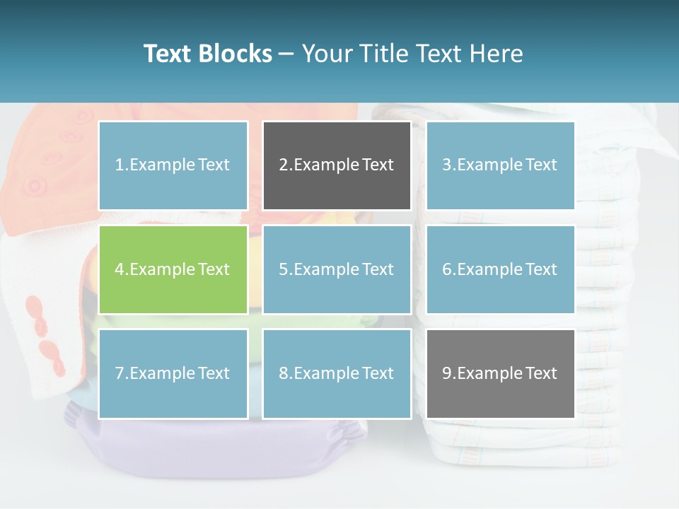 Clothes Stacked PowerPoint Template