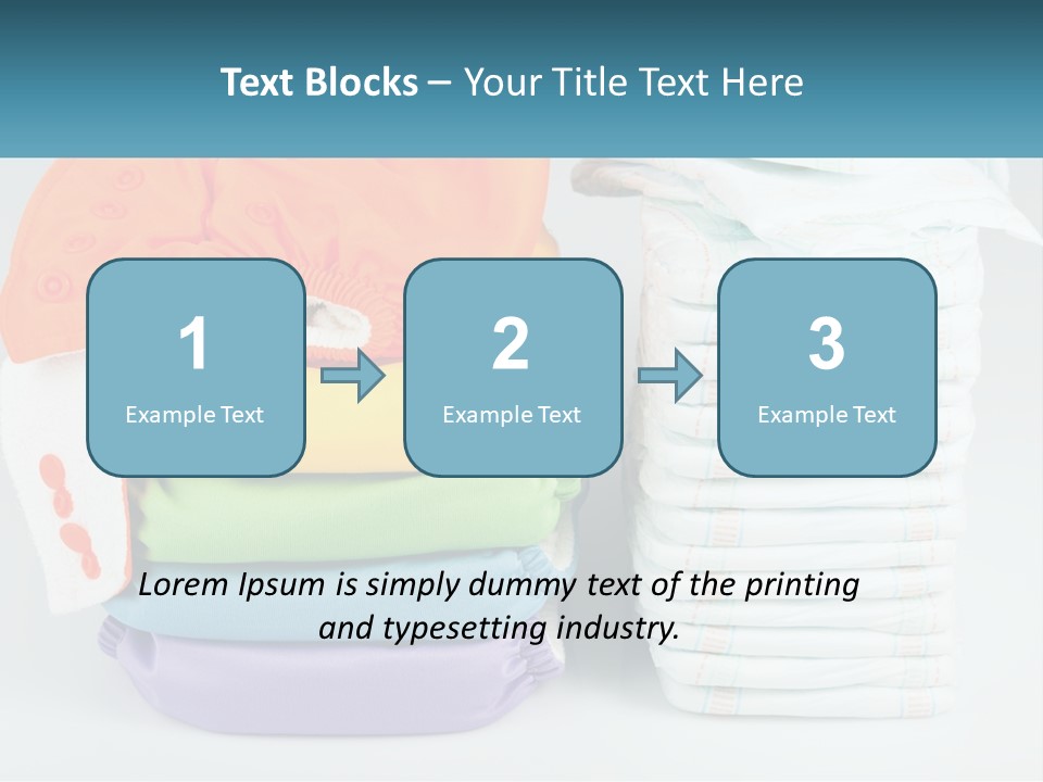 Clothes Stacked PowerPoint Template
