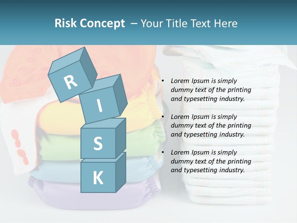 Clothes Stacked PowerPoint Template