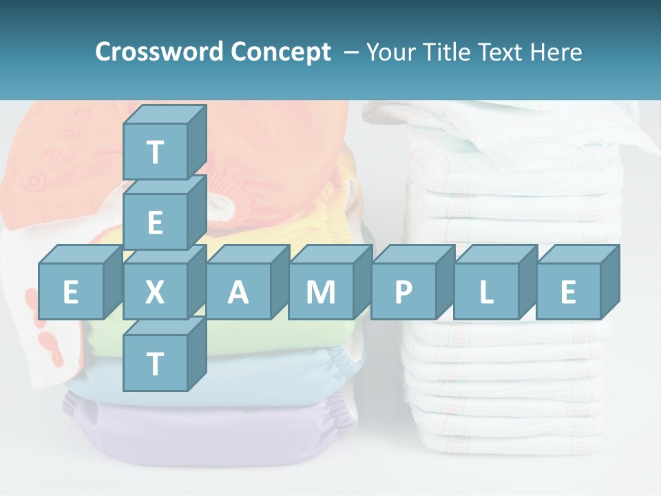 Clothes Stacked PowerPoint Template
