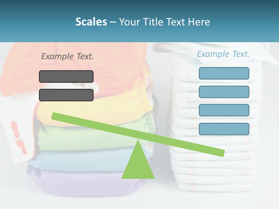 Clothes Stacked PowerPoint Template