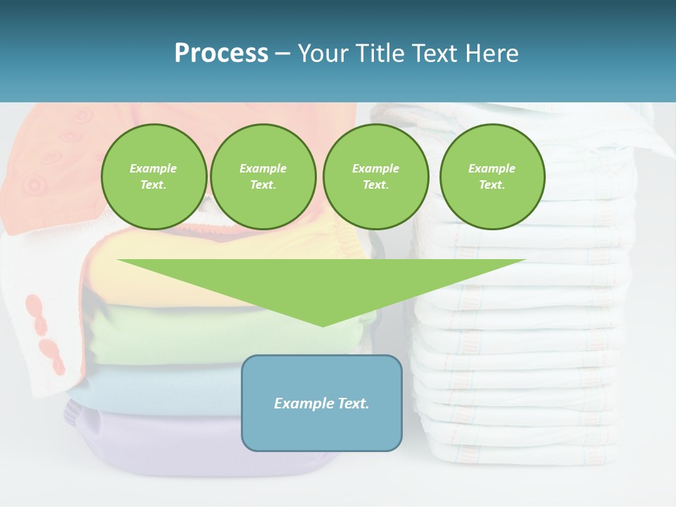 Clothes Stacked PowerPoint Template