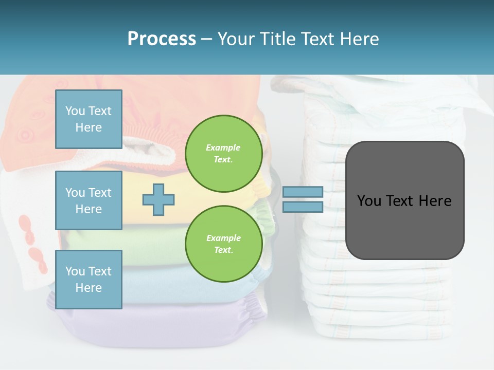 Clothes Stacked PowerPoint Template