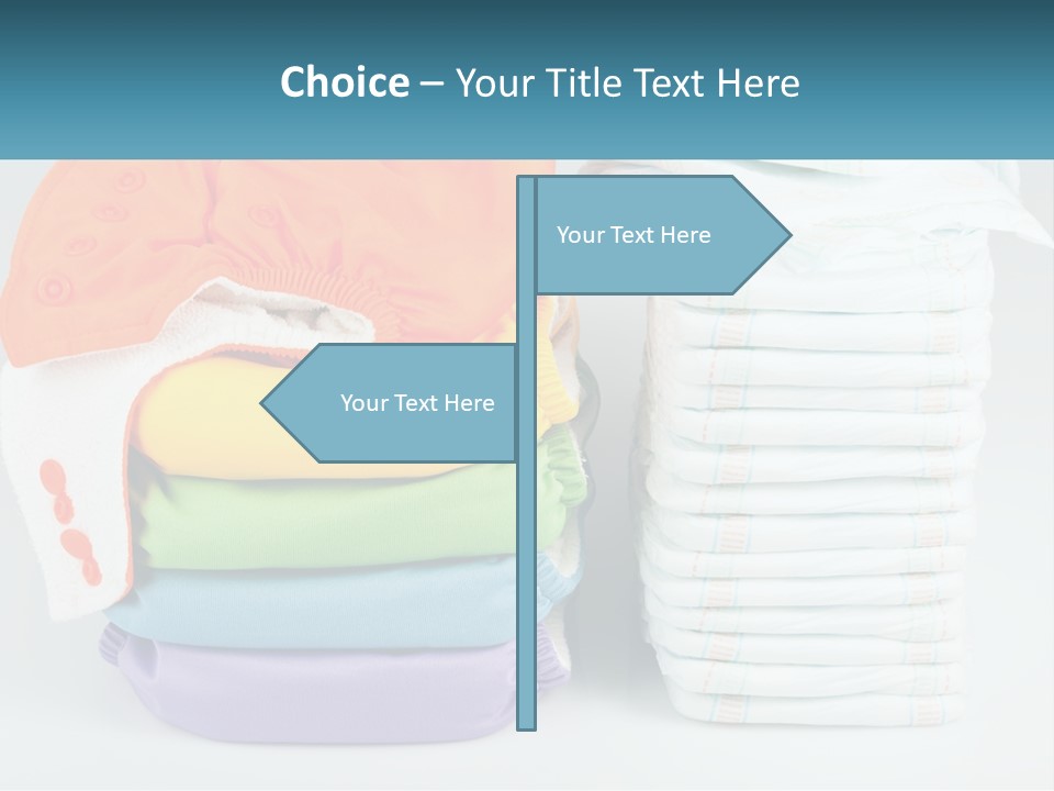 Clothes Stacked PowerPoint Template