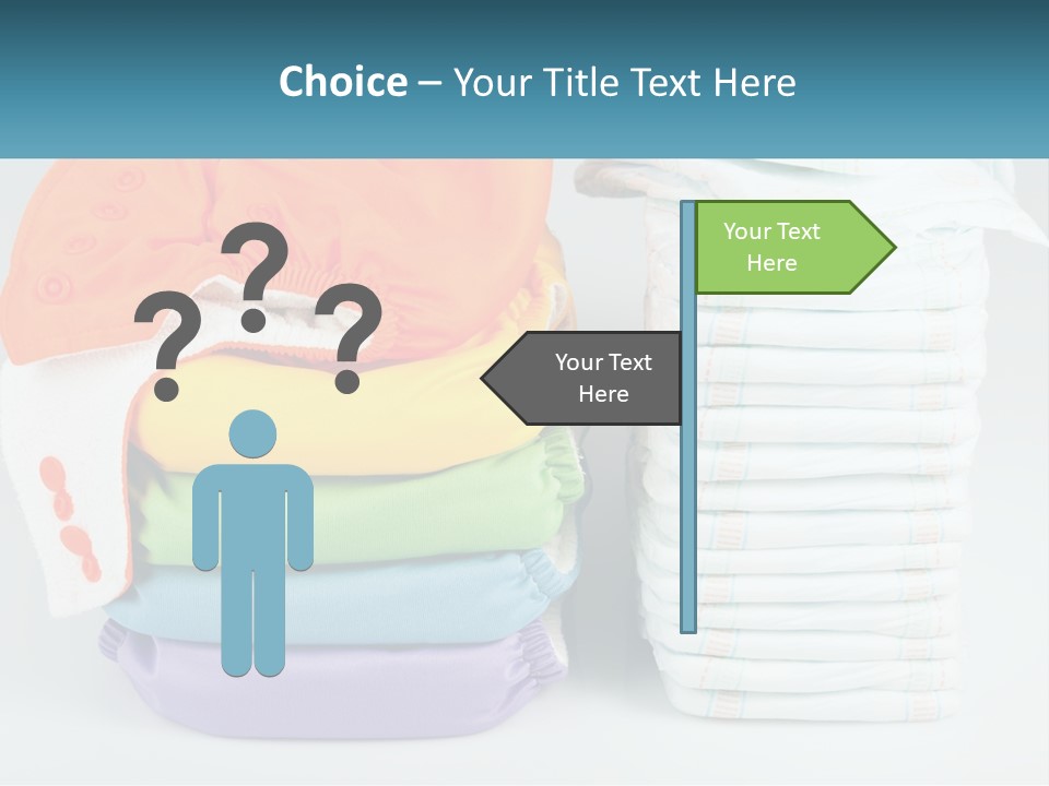 Clothes Stacked PowerPoint Template