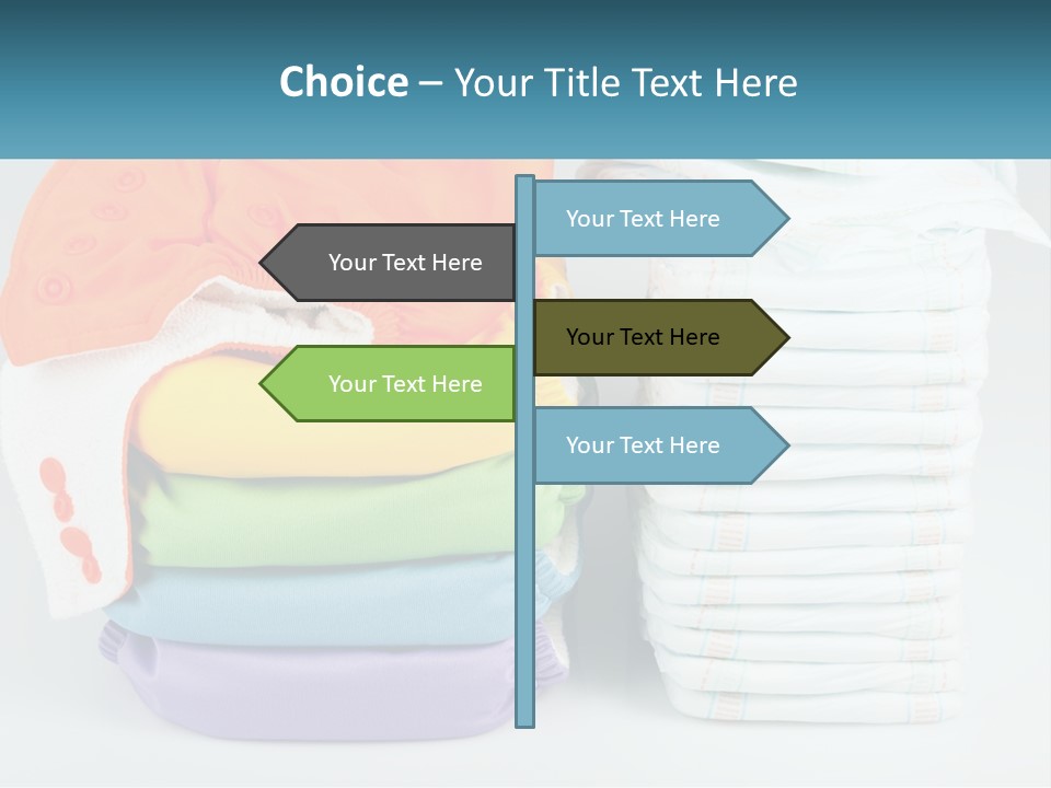 Clothes Stacked PowerPoint Template