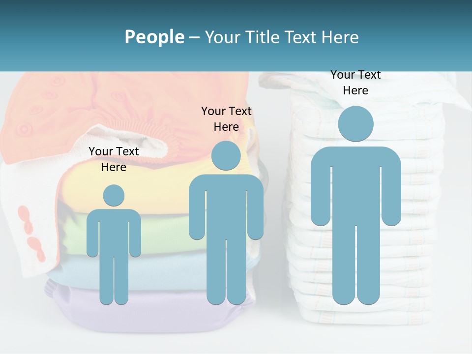 Clothes Stacked PowerPoint Template