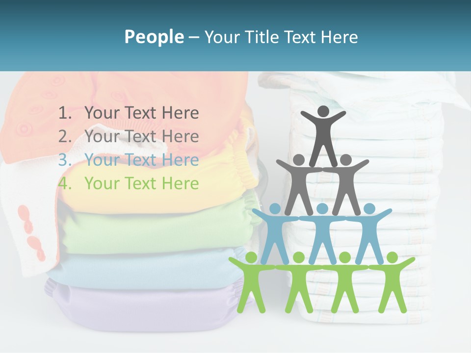 Clothes Stacked PowerPoint Template