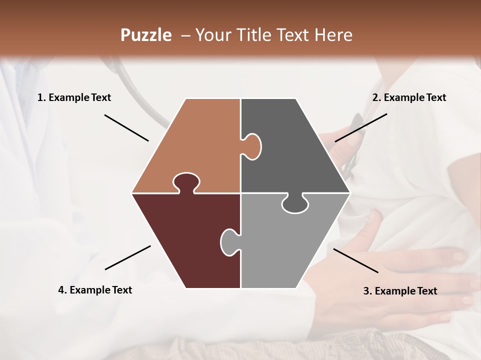 The Doctor Treats The Child PowerPoint Template