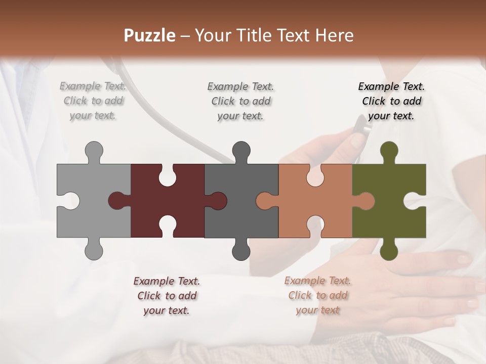 The Doctor Treats The Child PowerPoint Template