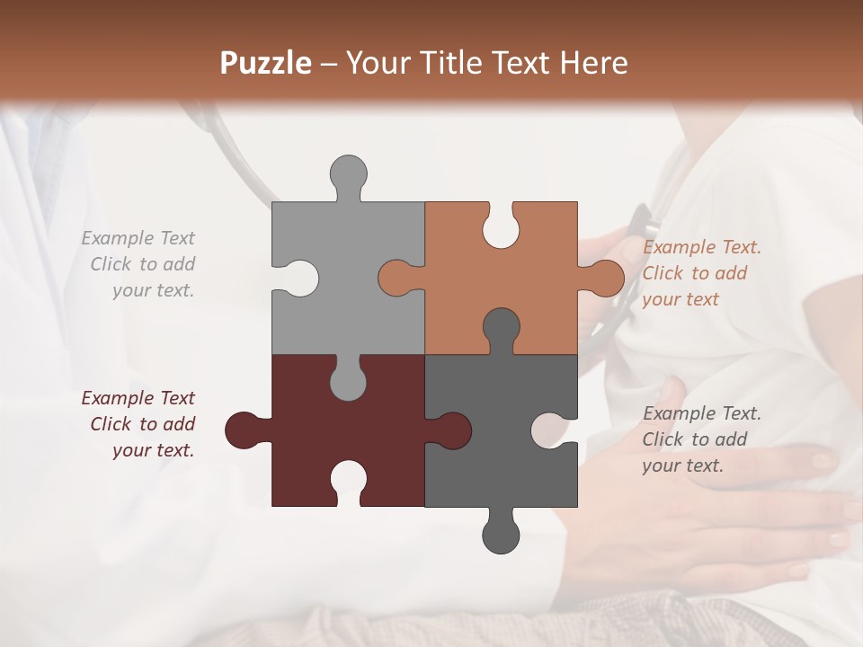 The Doctor Treats The Child PowerPoint Template