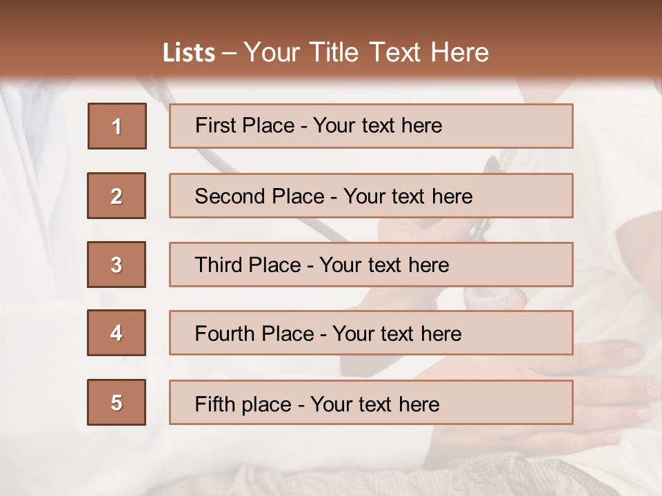 The Doctor Treats The Child PowerPoint Template
