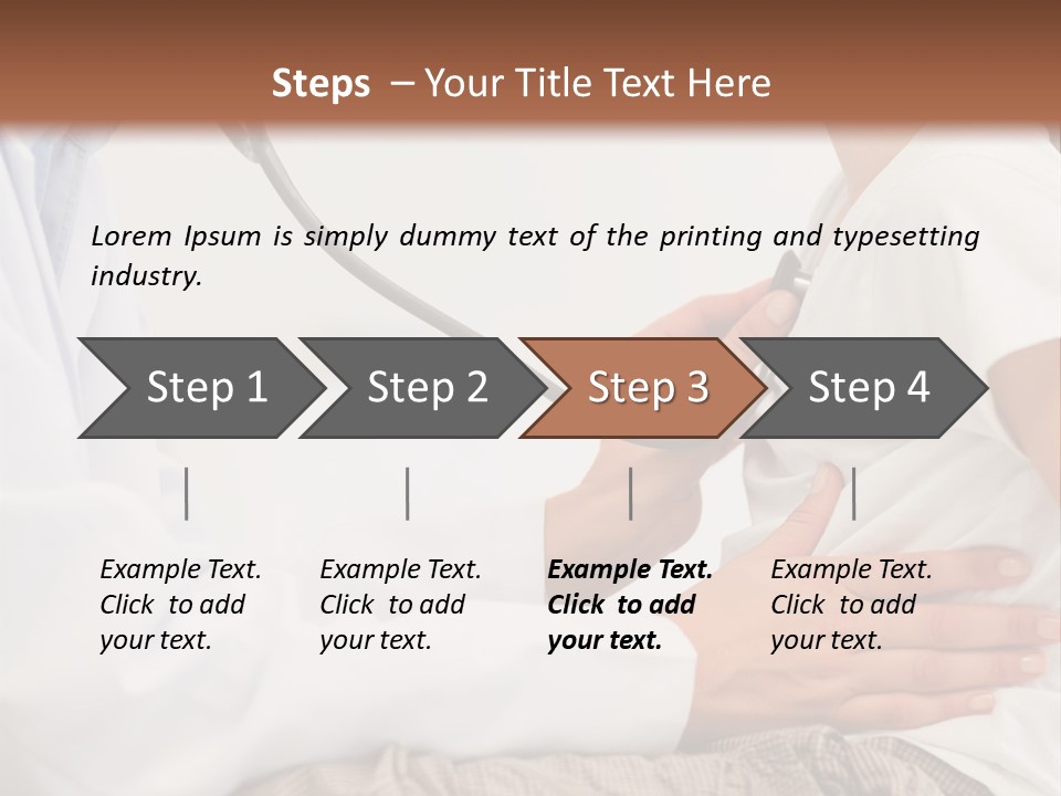 The Doctor Treats The Child PowerPoint Template