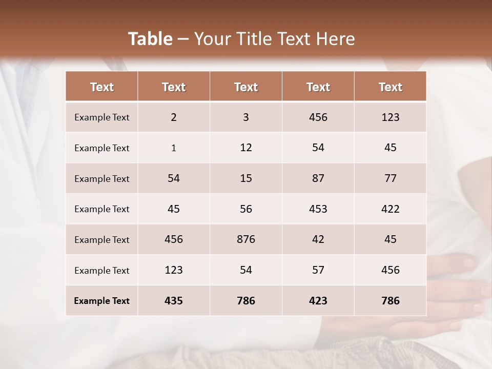 The Doctor Treats The Child PowerPoint Template