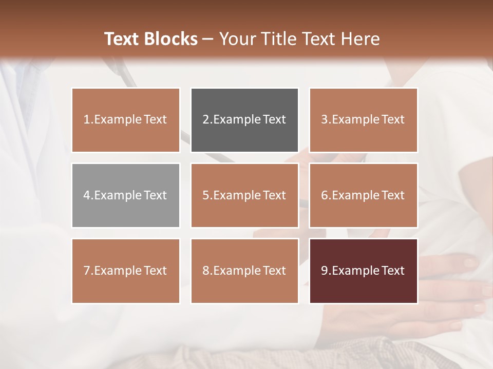 The Doctor Treats The Child PowerPoint Template