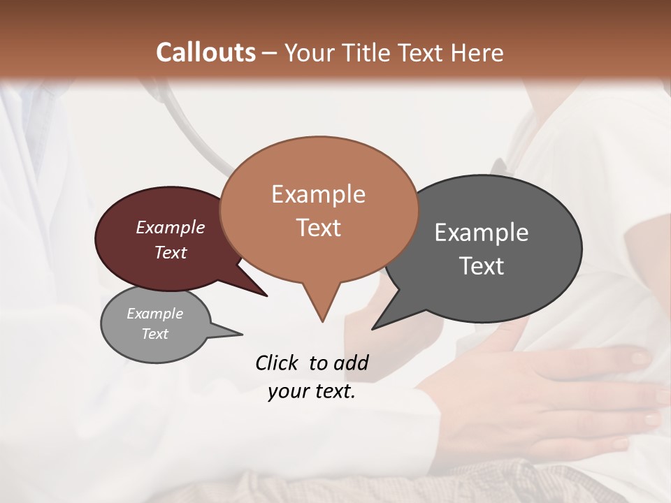 The Doctor Treats The Child PowerPoint Template