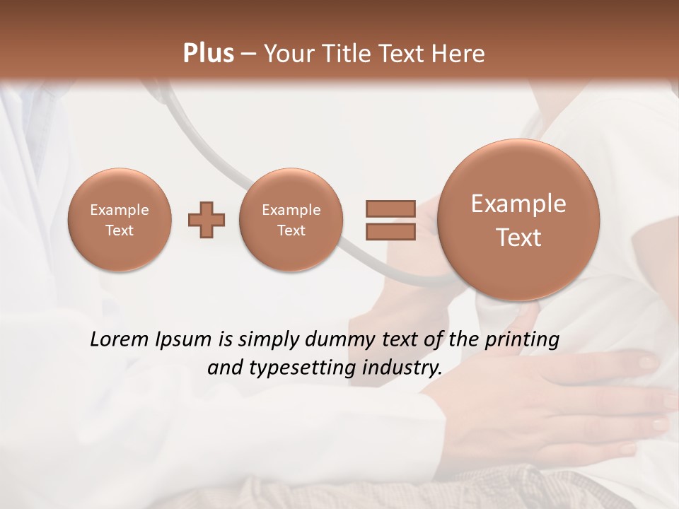 The Doctor Treats The Child PowerPoint Template