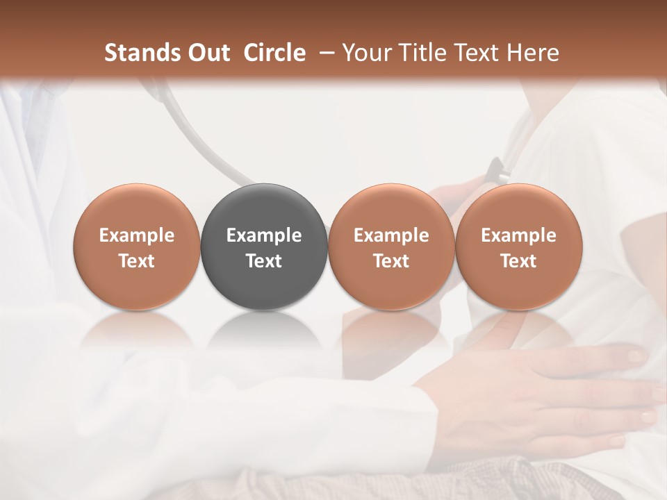 The Doctor Treats The Child PowerPoint Template