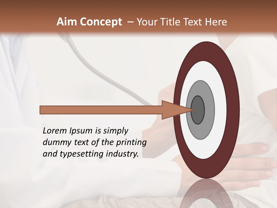 The Doctor Treats The Child PowerPoint Template