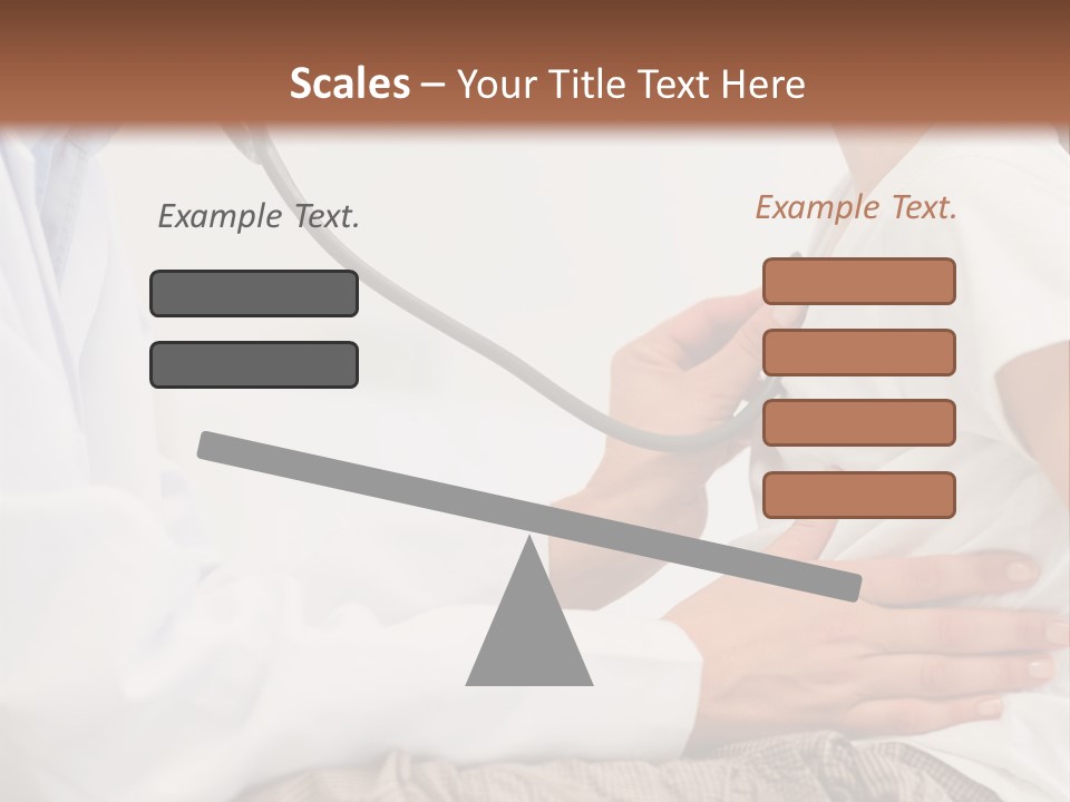 The Doctor Treats The Child PowerPoint Template
