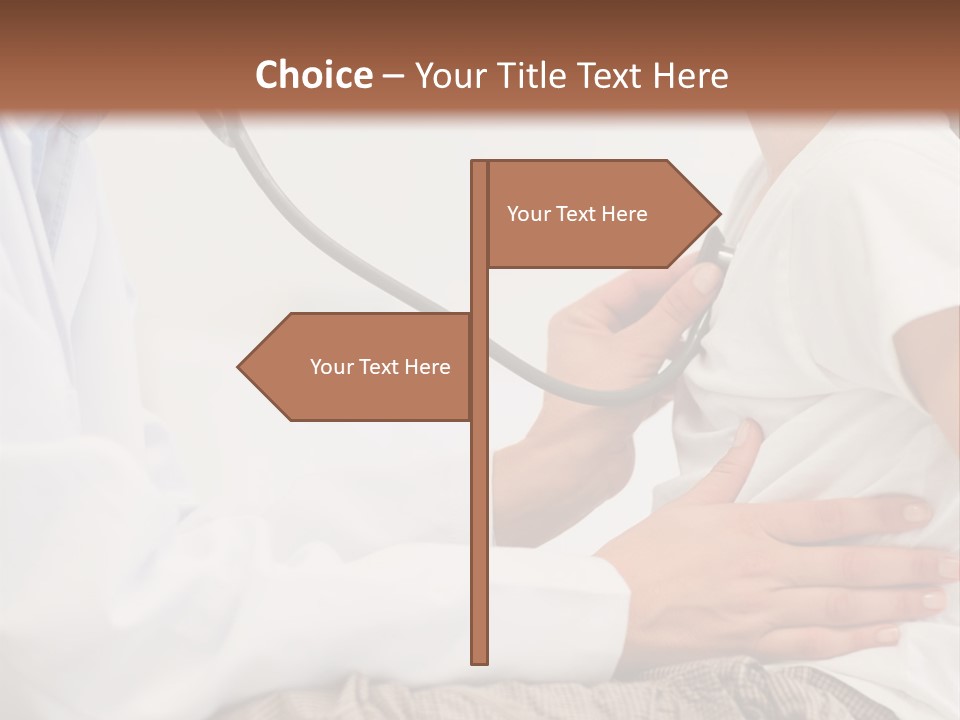 The Doctor Treats The Child PowerPoint Template