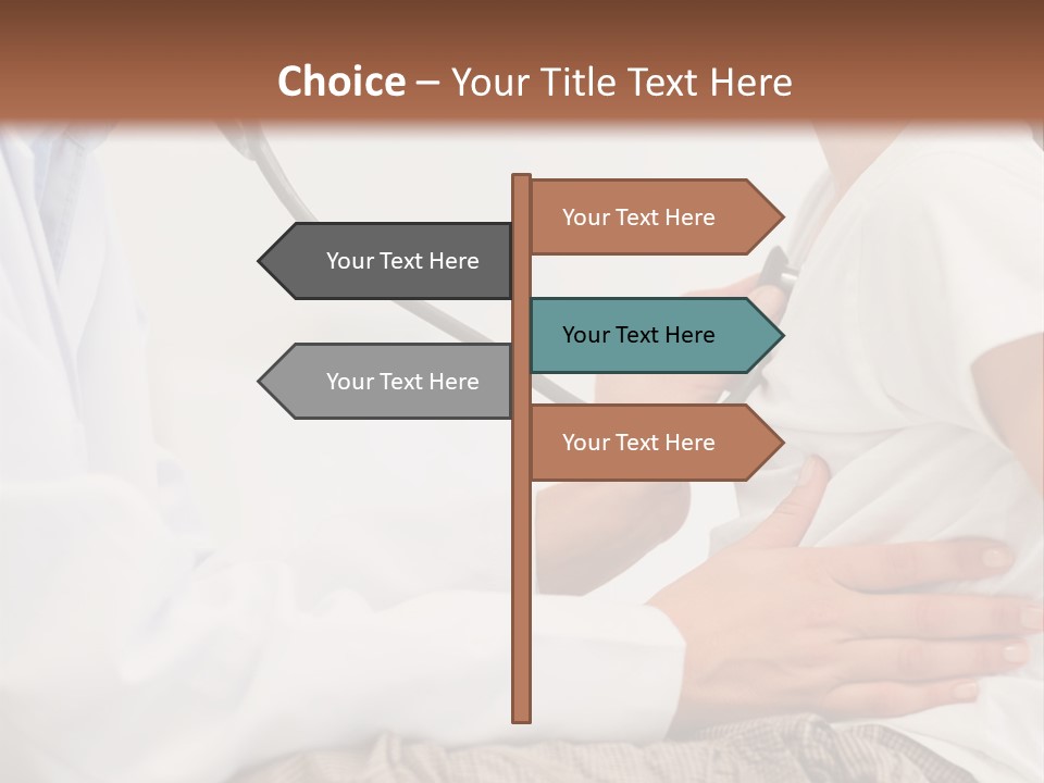 The Doctor Treats The Child PowerPoint Template