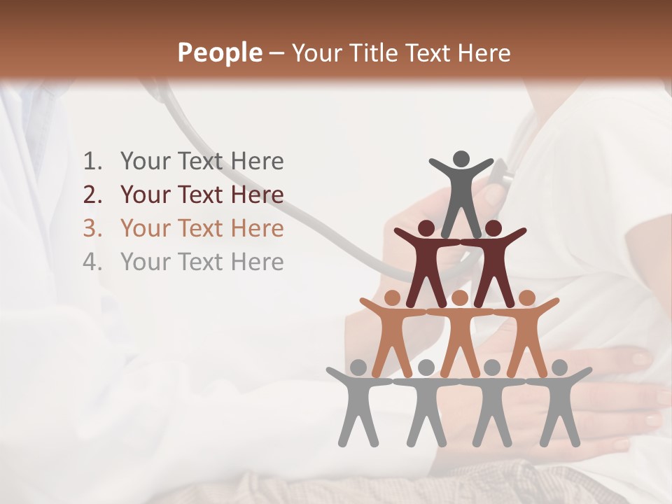 The Doctor Treats The Child PowerPoint Template