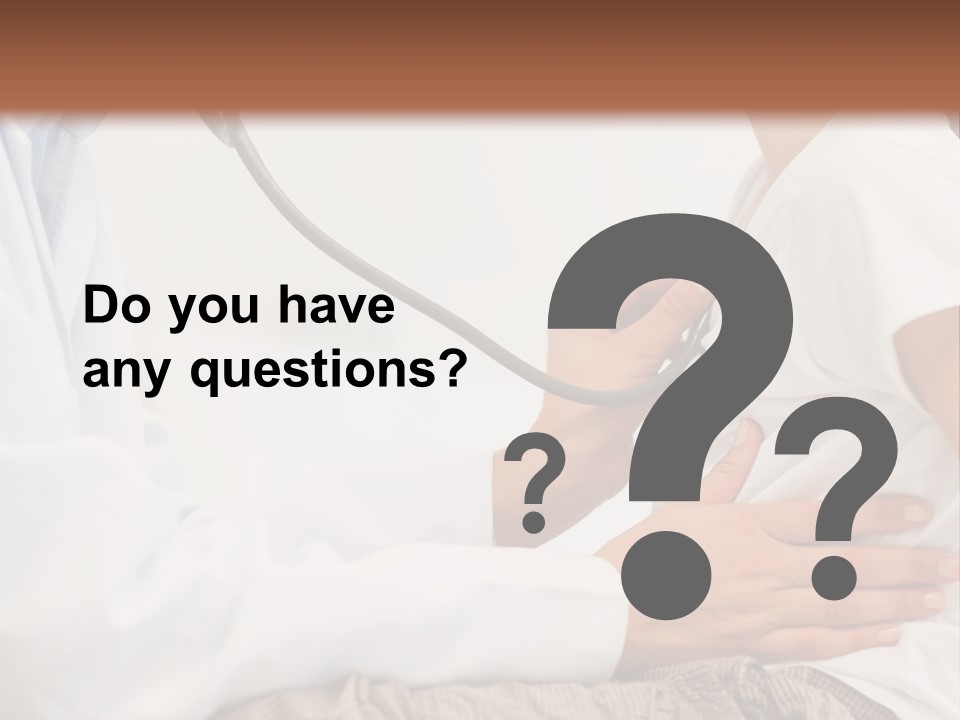 The Doctor Treats The Child PowerPoint Template