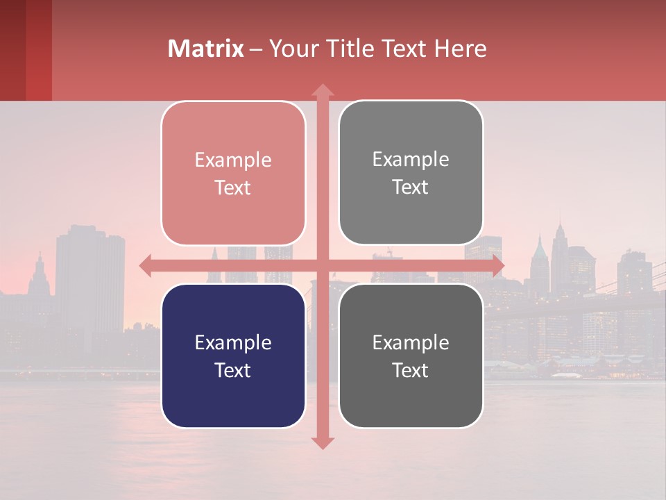 New York City Bridge PowerPoint Template