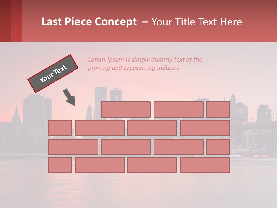 New York City Bridge PowerPoint Template