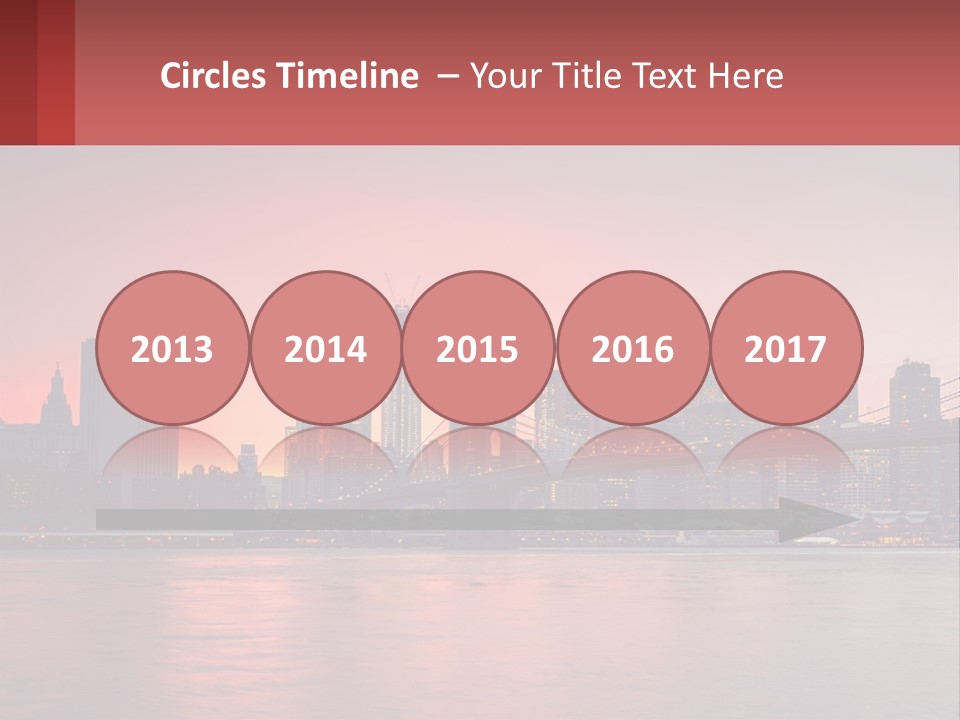 New York City Bridge PowerPoint Template