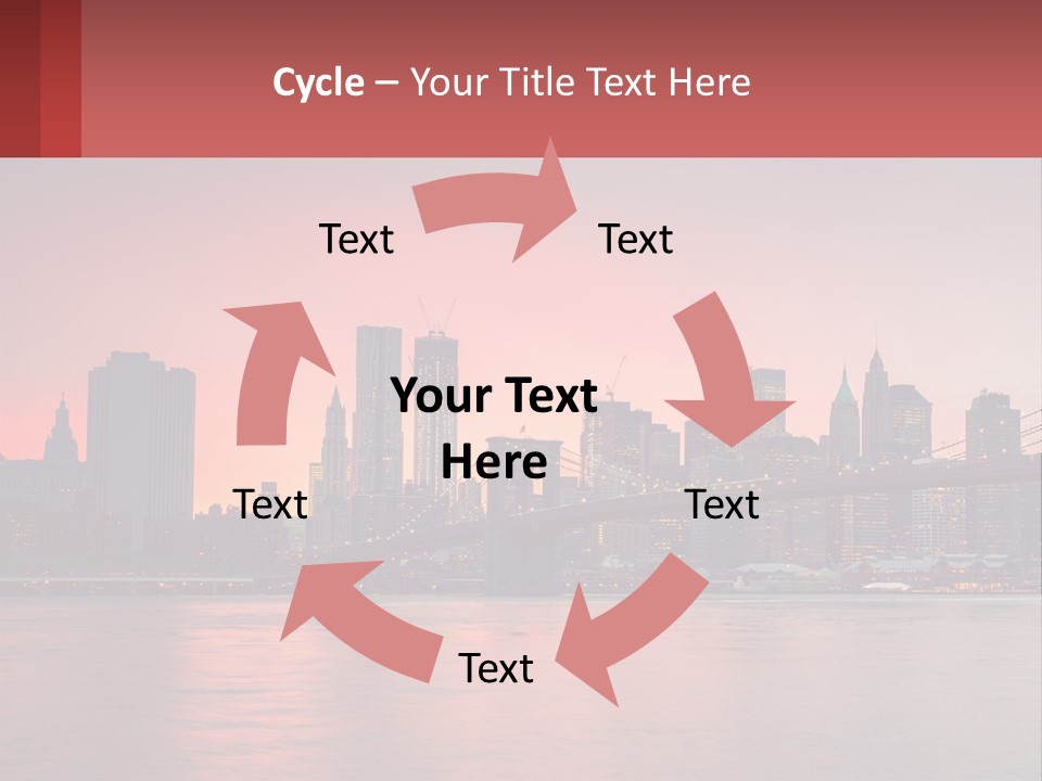 New York City Bridge PowerPoint Template