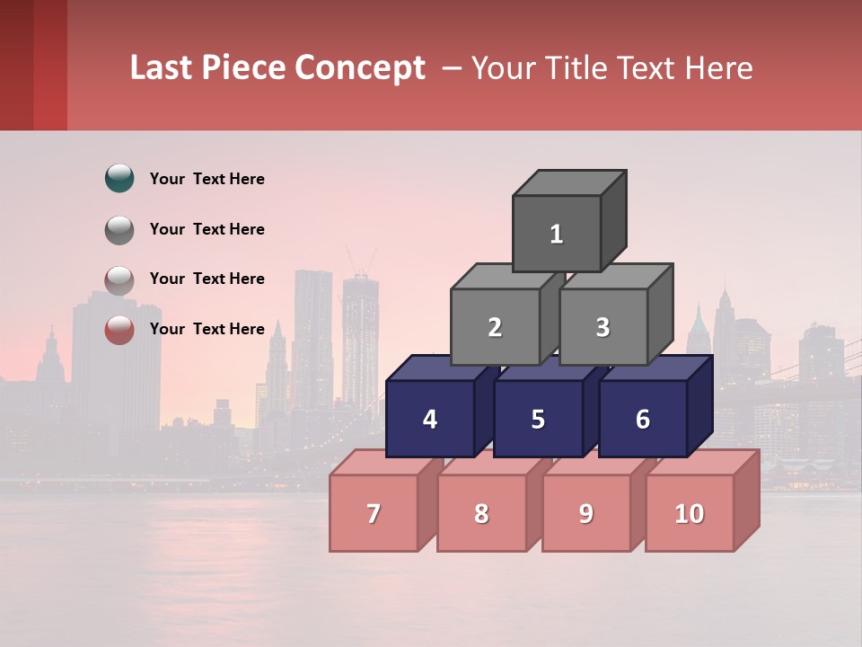 New York City Bridge PowerPoint Template