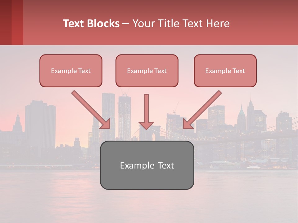 New York City Bridge PowerPoint Template
