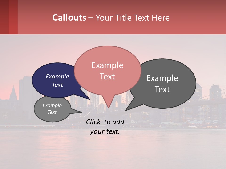 New York City Bridge PowerPoint Template