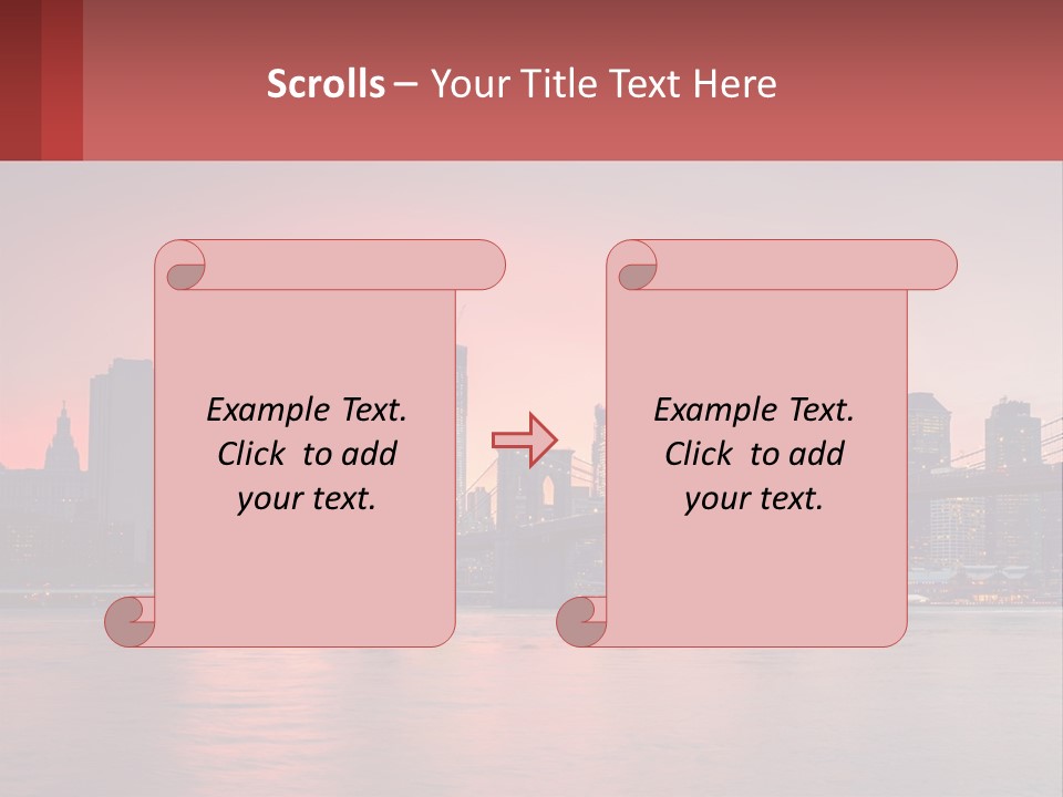 New York City Bridge PowerPoint Template