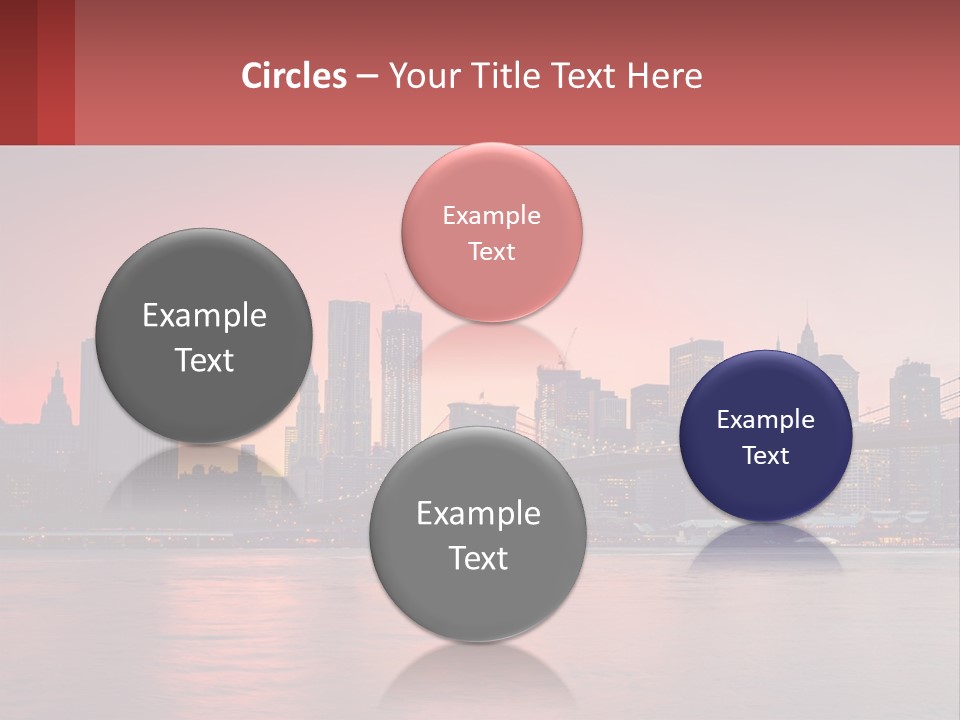 New York City Bridge PowerPoint Template