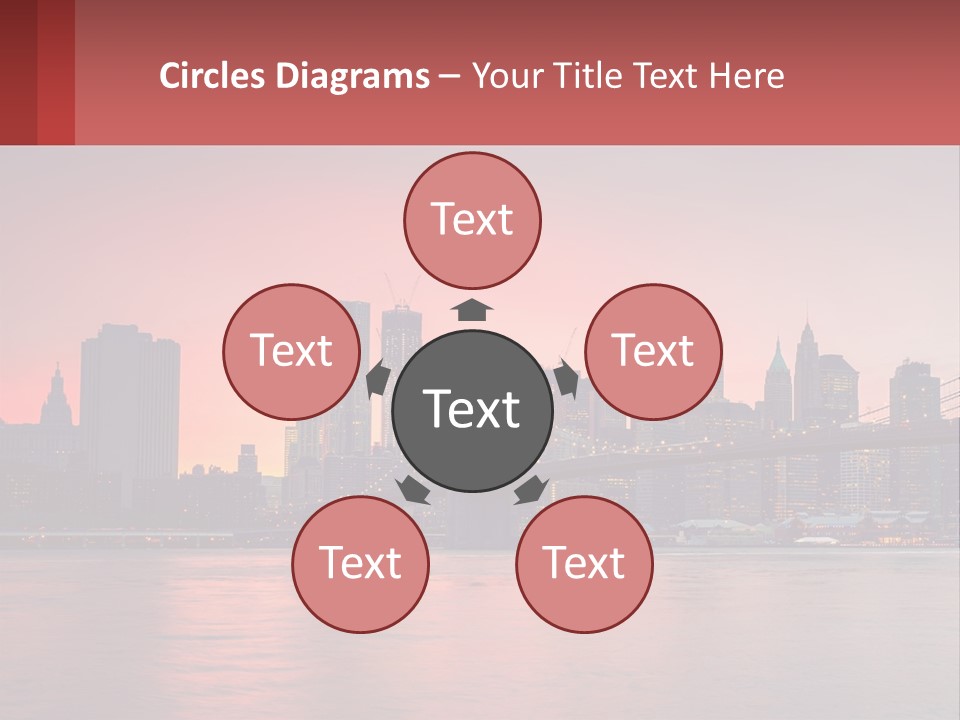 New York City Bridge PowerPoint Template