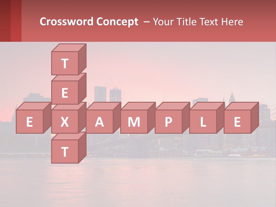 New York City Bridge PowerPoint Template