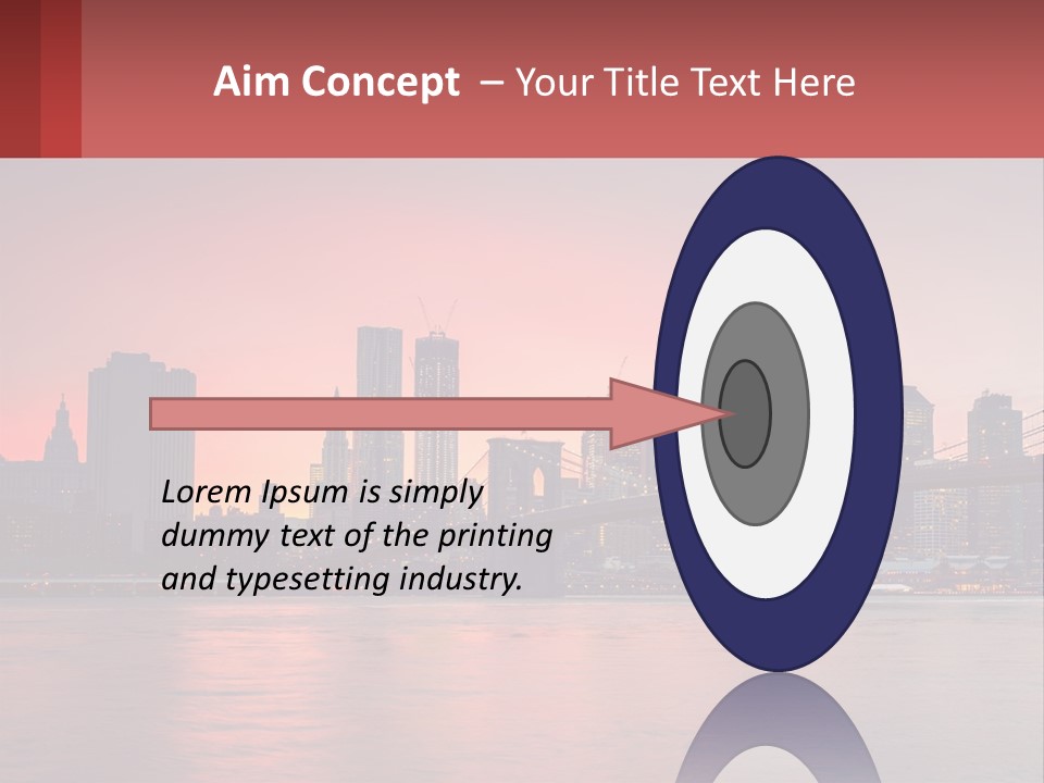 New York City Bridge PowerPoint Template